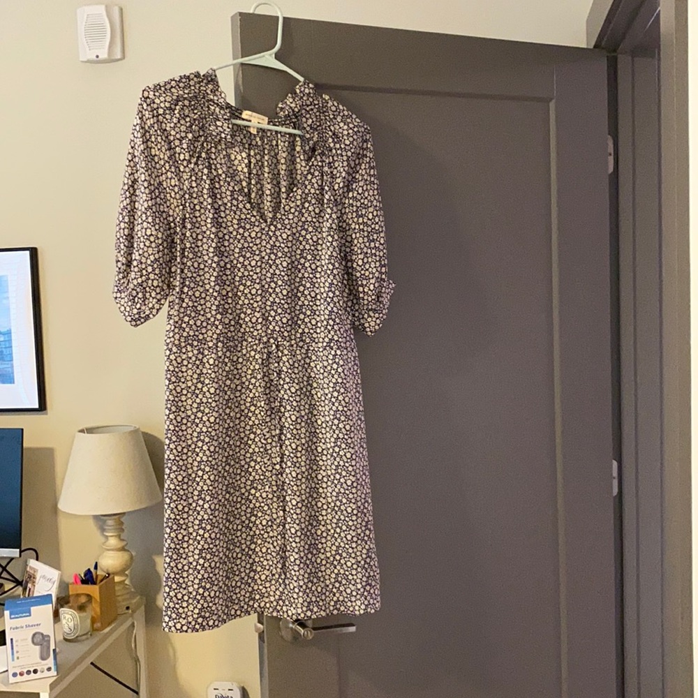 Rebecca Taylor blue floral dress - size 6